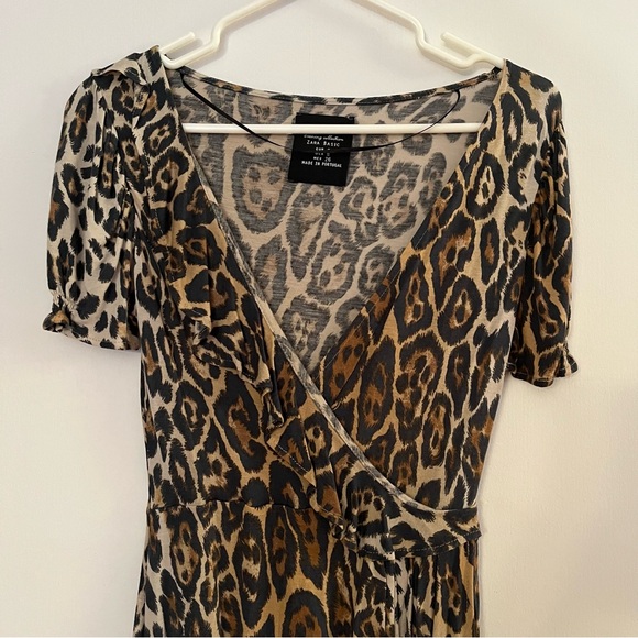 Zara leopard print dress - small - Picture 2 of 6